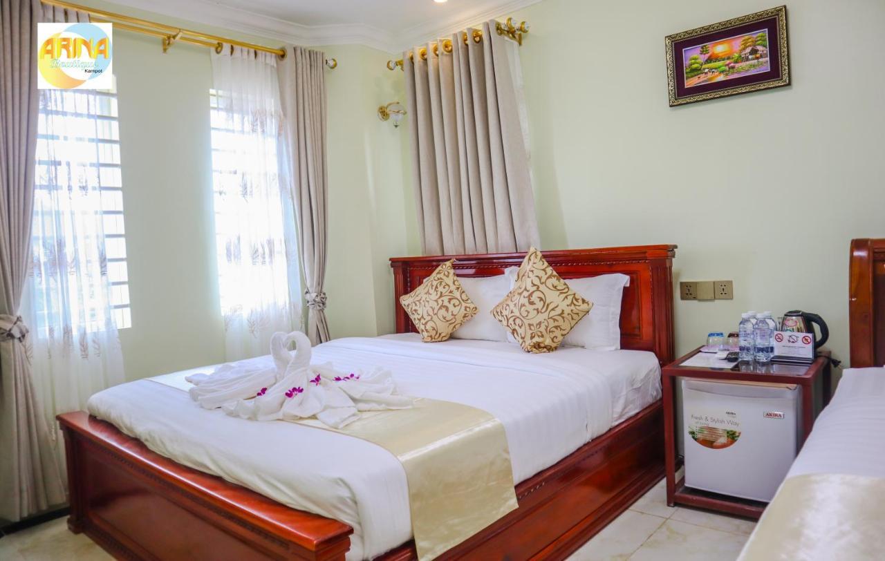 Hotel Arina Boutique Kampot Exterior foto