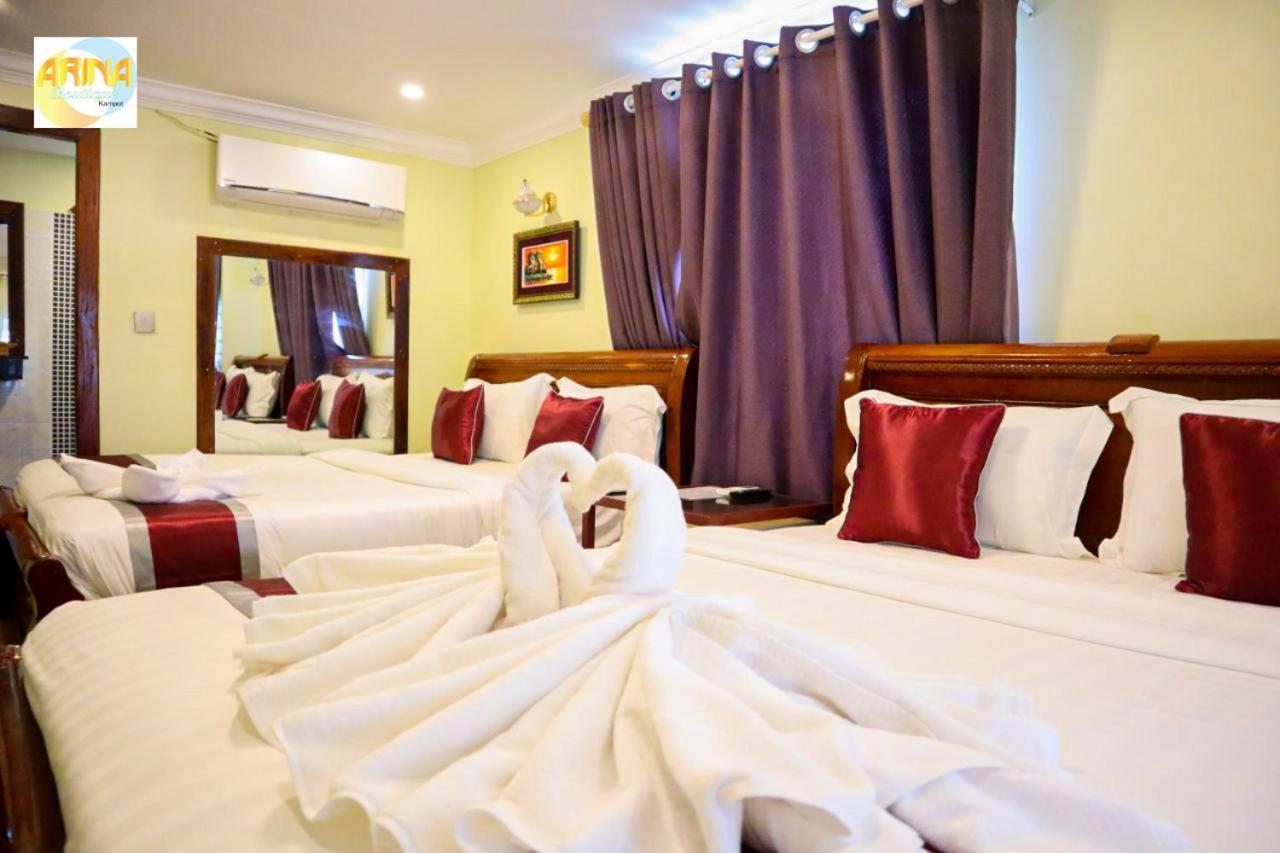 Hotel Arina Boutique Kampot Exterior foto